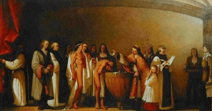 Primeros bautismos en América