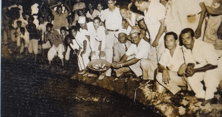 Cuando fueron echadas por vez primera, africanas tilapias en el dominicano lago Enriquillo